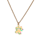 thumbnail image 2 of Collar Mujer Huella de Perro LuckyLy Acero Inoxidable con Baño de Oro 18k o Color Plata Modelo Canny UNITALLA, 2 of 7