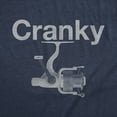 thumbnail image 2 of Mens Funny T Shirts Cranky Sarcastic Fishing Graphic Novelty Tee for Men Graphic Tees, 2 of 9