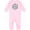 AD-Pink, variant on 20 Sided White Dice Baby Romper Coveralls