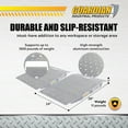 thumbnail image 4 of Guardian 2 Pack Heavy Duty Aluminum Shed Ramps, Portable Loading for Mowers, ATV, Silver, 4 of 10