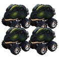 thumbnail image 1 of D 4 Pack Dinosaur Pull Back Toy Car Mini Vehicle For Kids Childrens Day Gift Plastic, 1 of 1