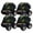 D, variant on A Four Piece Mini Dinosaur Pull Back Car Toy Model Vehicle Kids Play Fun Gift Party Favor Set