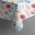 thumbnail image 4 of Pioneer Flower Floral Print Pattern Rectangle Tablecloth 60"x120", Waterproof Polyester Table Cloth, Wipeable Spillproof for Dining Camping Indoor Outdoor, 4 of 6