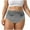 Gray, variant on Plus Size Womens Underwear Cotton Womens Inderwear, Women's Plus Size Lace Splice Underwear Sexy Briefs
