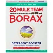 (3 pack) 20 Mule Team All Natural Borax Laundry Detergent Booster & Multi-Purpose Household Cleaner, 65 Ounce