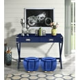 thumbnail image 5 of ACME Amenia Console Table in Navy Blue Finish, 5 of 5