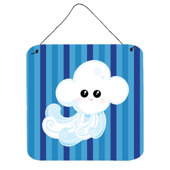 Weather Windy Face Wall or Door Hanging Prints