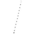 thumbnail image 1 of Bewildely Calcetines Cuerda de secado Organizador de calcetines multifunción Almacenamiento Cordón colgante antideslizante Divisor de alambre para Almacenamiento y organización del hogar blanco Bewildely HA003846-01, 1 of 1