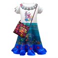 thumbnail image 3 of 4-12 Years Girl Encanto Mirabel Princess Party Dresses With Bag, 3 of 4