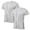 White Black, variant on TOPTIE 2 Pack Unisex Button Down Shirts Plain Hip Hop Hipster Baseball Jersey Sports Uniforms-white black-2XL
