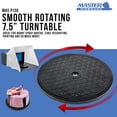thumbnail image 4 of Master Airbrush Smooth Rotating 7.5 in. Diameter Turntable - For Hobby Spray Booths, Airbrushing Projects, Cake Decorating, Rotating TV or Monitor and More, 4 of 4