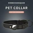 thumbnail image 2 of bxhwj Reflective Dog Collar with Holder for Small Dogs, Secure Nylon Tracker Collar with Protective Cover, Adjustable Escape Proof Collar with Heavy Duty Buckle for Night Walking Hiking Pet Safety, 2 of 2