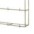 thumbnail image 3 of Benjara Metal Ornament Display with Multiple Hooks, Brass, 3 of 4