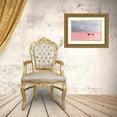 thumbnail image 3 of Uzumcu, Suleyman 18x13 Gold Ornate Wood Framed with Double Matting Museum Art Print Titled - Pink Salt Lake, 3 of 4