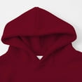 thumbnail image 5 of Mercatoo Youth Boys Cotton Hoodies Plain Oversized Soft Pullover Sweatshirts Kids Fall School Hooded Sport Clothes with Pockets, 5 of 8