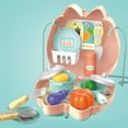 thumbnail image 3 of Milaget Simulation Kids Pretend Toys Role Play Toys Early Learning Toy Kitchen Kitchen, 3 of 9
