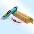 thumbnail image 4 of Lápiz De Prueba Inductivo Portátil Sin Contacto 12-1000V Probador De Voltaje Termómetro Infrarrojo Con Lámpara Led Pantalla Sensor Probador Pluma Para Trabajador De La Industria Serendint TO002226-00, 4 of 7