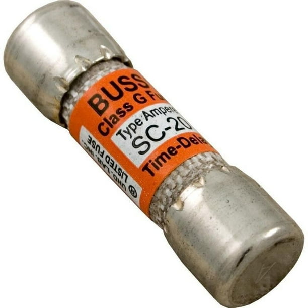 Buss SEC20 20A 115V SC Time Delay Fuse