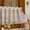 516-001, variant on Faty-T Boho Pom Pom Sheer Valance Kitchen Curtains 18 Inches Long 1 Panels, Semi Sheer Rod Pocket Over Sink Cafe Curtain, Window Short Small Drapes (Green,70"x18")