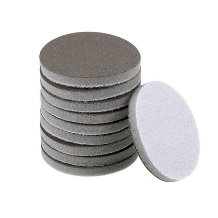 

2-Inch 600-Grits Hook and Loop Sanding Disc Sponge Sanding Pad Aluminum Oxide Sandpaper for Polishing & Grinding 10pcs