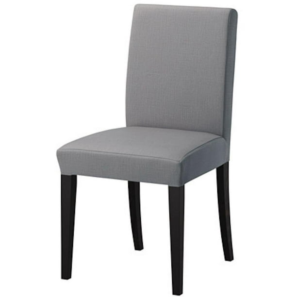 The Heavy Duty Cotton Henriksdal Chair Cover Replacement Is Custom Made For Ikea Dining Chair Cover Or Slipcover Gray Color Light Gray Walmart Com Walmart Com