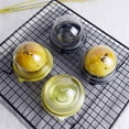 thumbnail image 5 of Set of 50 Round Transparent PET Mini Cake Boxes with Domes, Great for Cupcakes, Desserts, and Party Favors, Food Safe for Display and Gifting, 5 of 6