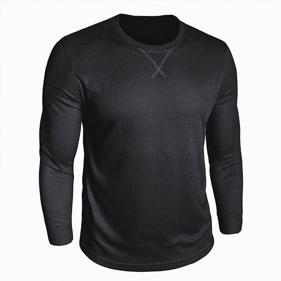 ZIXKCGDSE Shirts for Men Crew Neck Stretch Athletic T Shirts Lightweight Comfortable Gym Top Size S