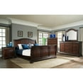 thumbnail image 2 of Picket House Furnishings Conley 4 Piece Queen Sleigh Bedroom Set in Cherry, 2 of 10