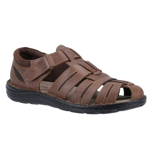 Hush Puppies Mens Albert Fisherman Leather Sandals