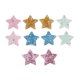 thumbnail image 2 of 10 Piezas Mezclados Para Bricolaje Con Espalda Plana, Resina, Estrellas Posterior Confeti Brillante, Botones De Cabujón BLESIY Flatback Cabochons, 2 of 8