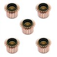 thumbnail image 4 of MYG 22.1 x 10 x 17.5(20.8) mm 24P Teeth Copper Hook Type Electrical Motor Commutator, 4 of 8