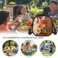 thumbnail image 6 of Zootopia Insulated Lunch Bag Cartoon Backpack, Reusable Thermal Cooler Tote for School Picnic Travel, Water Resistant Zipper Lunch Box Carry Bag Large Capacity Reusable Cooler Bag CZX9-3, 6 of 6