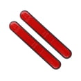 thumbnail image 2 of fengchenda 1 Pair Red Rear Mudguard Reflector For 883/1200 X48, 2 of 7