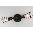 thumbnail image 6 of Troy Lighting B3812 Conduit 2 Light Industrial Wall Sconce - Silver, 6 of 7