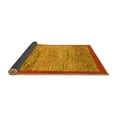 thumbnail image 2 of Ahgly Company Indoor Square Abstract Yellow Modern Area Rugs, 8' Square, 2 of 4