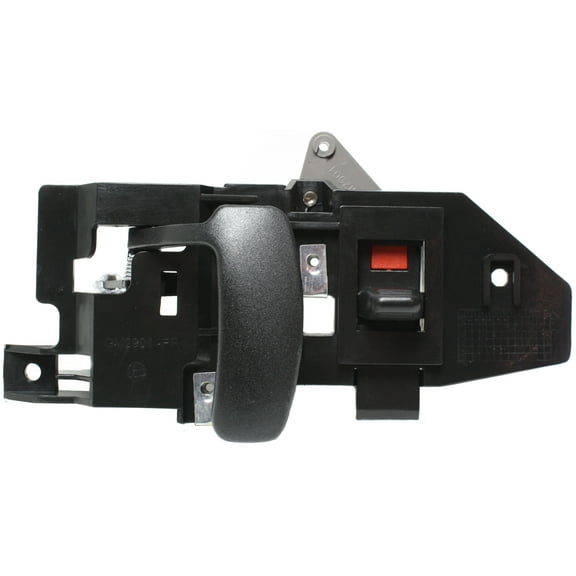 Interior Door Handle Compatible with 1996-2021 Chevrolet Express 3500 Front or Rear, Passenger Side Black For hinged door