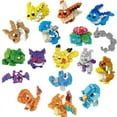 thumbnail image 2 of LNO Pokemon Micro Building Blocks Snorlax Blastoise Gengar Charmander Bulbasaur Pikachu Mini Brick Figures For Kids Toys, 2 of 7