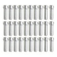 thumbnail image 1 of 30 Pieces Bike Cable End Caps, Bicycle Brake Cable End Caps, Cable End Crimps Bike Brake Cable End Tips for Cycling Road Bike Silver, 1 of 9