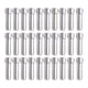 thumbnail image 1 of 30 tapones para cables de bicicleta, engarces profesionales para cables de bicicleta, frenos de bicicleta Plata, 1 of 9