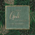 thumbnail image 2 of Tava Studios 20x20 Black Ornate Wood Framed with Double Matting Museum Art Print Titled - With God, 2 of 4