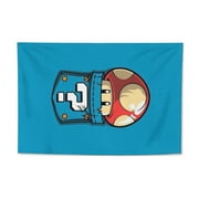 Super Mario Tapestry Anime Posters Cartoon Poster Background Tapestry for College Dorm Bedroom Decor 60x40 In