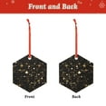 thumbnail image 2 of Hirioo Casino for Acrylic Christmas Pendant Hanging Christmas Tree Ornaments, Car, Home, Office Gift Decor-Hexagon, 2 of 7