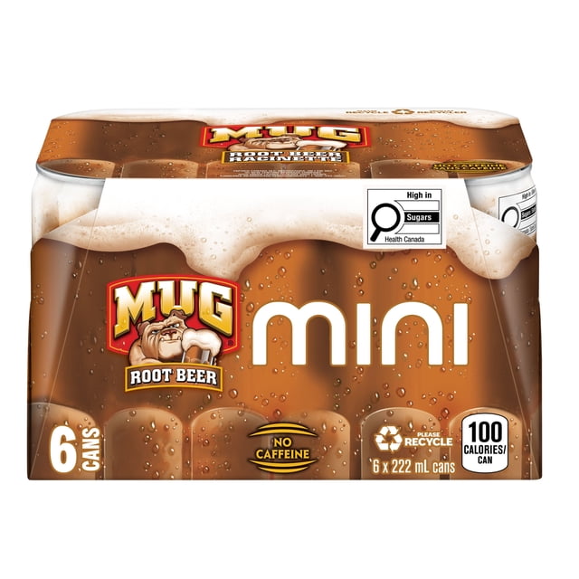 Mug Root Beer 6 x 222 mL
