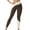 Coffee, variant on ABATAB Leggings for Women Butt Lifting Color Block Exercise Pants No See Through Stretchy Yoga Workout Running Trousers Leggings