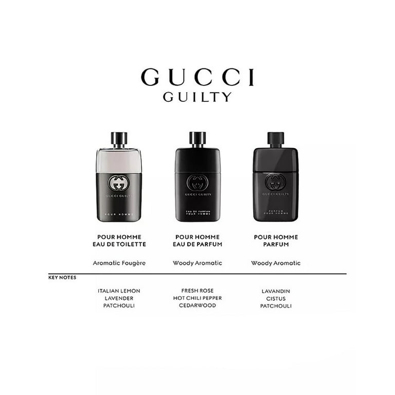 Gucci Guilty Pour Homme Eau De Parfum Spray By Gucci - 3 oz Gucci Guilty Pour Homme Eau De Parfum Spray By Gucci - 3 oz