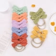 thumbnail image 5 of Eoperou Baby Headband Bow Good Elasticity Headwear Lightweight Pure Color Hair Band Hair Accessories, 5 of 8