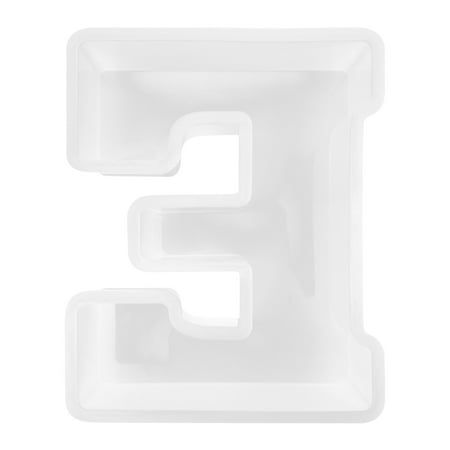 

Hfyihgf Alphabet Cake Baking Mould English Letter Silicone Mold 3D Alphabet Letter