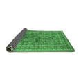 thumbnail image 2 of Ahgly Company Indoor Round Oriental Emerald Green Industrial Area Rugs, 4' Round, 2 of 4