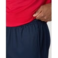 thumbnail image 4 of Hanes Sport Men's Mesh Athletic Shorts with Pockets, 9" Navy L, 4 of 5