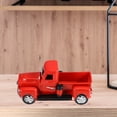 thumbnail image 2 of OULII Vintage Car Model Red Iron For Desktop Automobile Ornament 1Pack 6.5*3.5*3In, 2 of 8